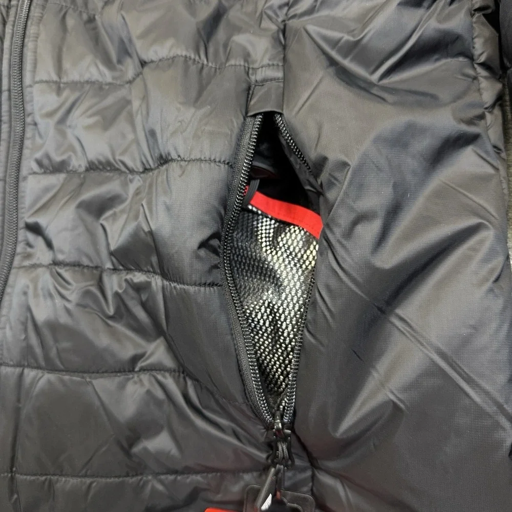 ActionHeat Iowa Hawkeyes Heated Insulated Puffer Jacket Mens XL Black W/ Battery